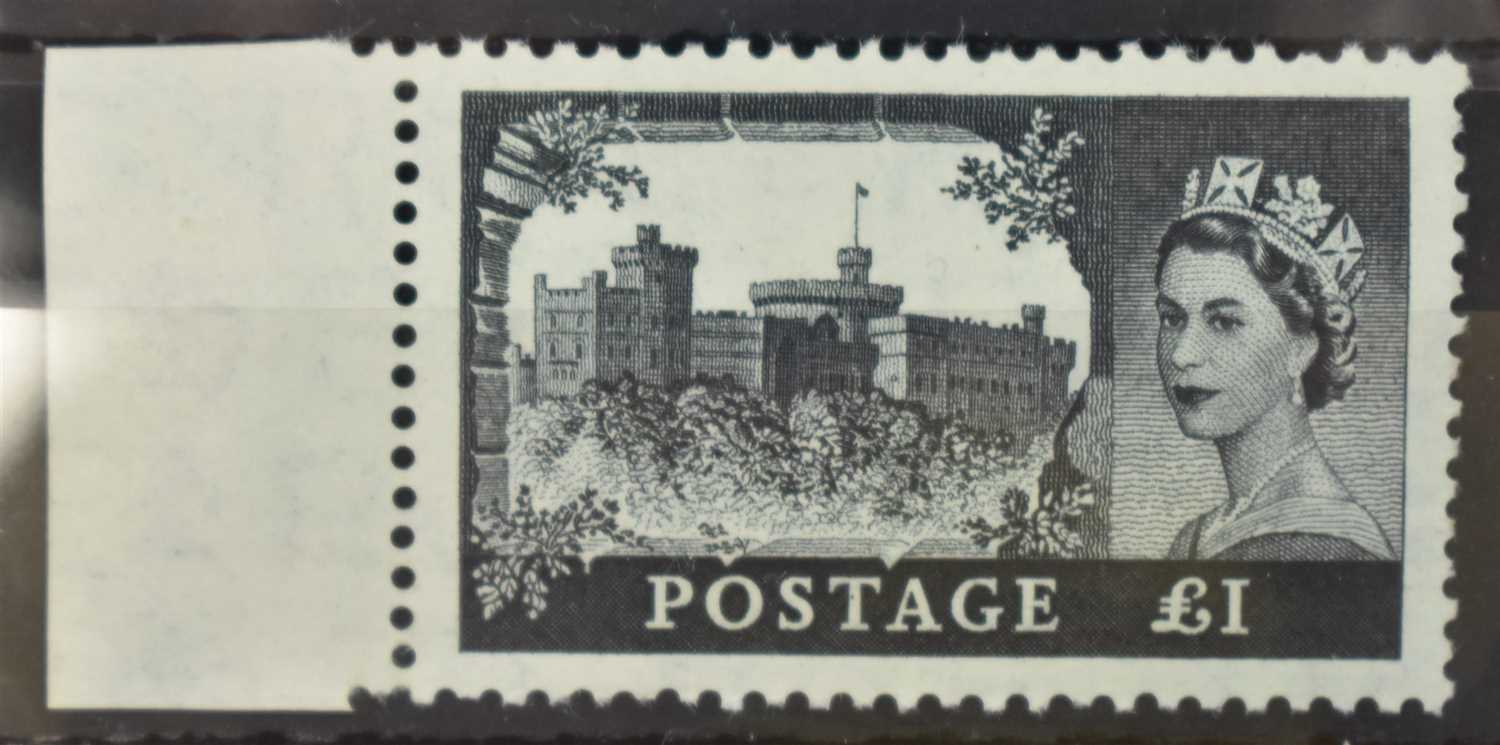 Lot 30 - GB 1955 Castles Waterlow £1