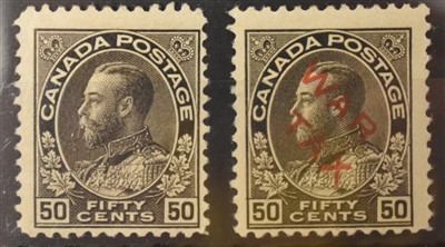 Lot 39 - Canada 1911-22 50c sepia