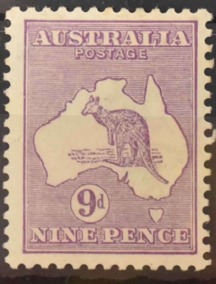Lot 40 - Australia 1915 'Roo' 9d