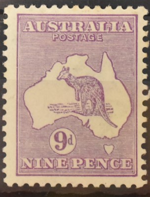 Lot 40 - Australia 1915 'Roo' 9d