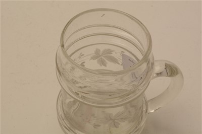 Lot 178 - A 19th Century tumbler, small goblet and Continental tankard.