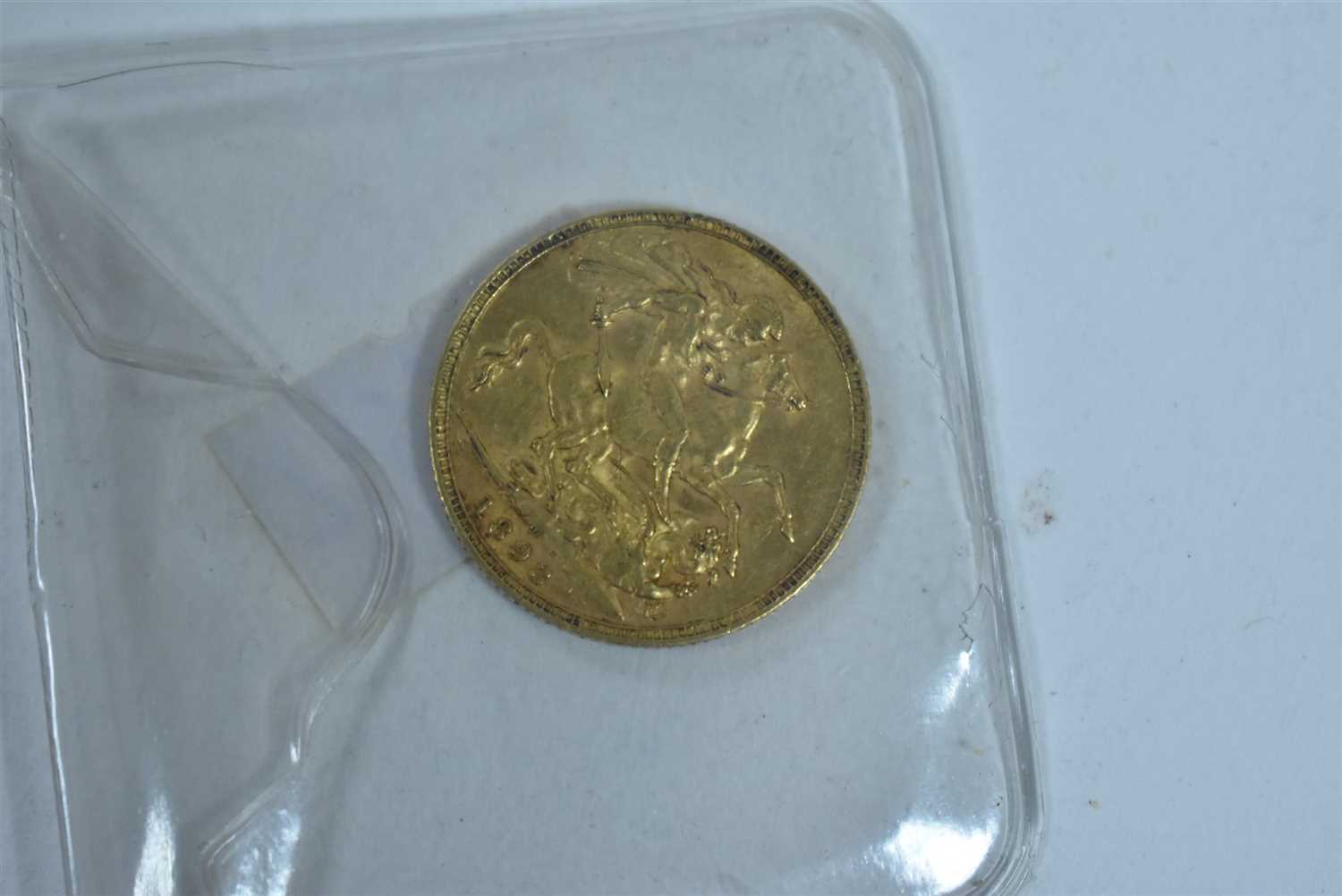 Lot 111 - 1893 Gold sovereign