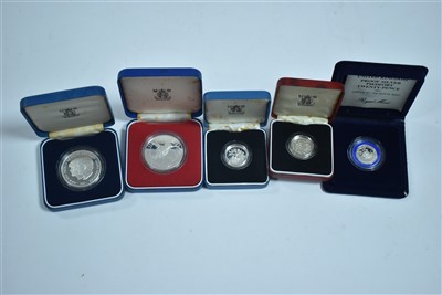 Lot 117 - Silver proof coins