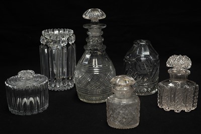 Lot 200 - Six pieces of 19th Century glass.