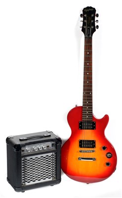 Lot 139 - Epiphone Special II Guitar/ Volcano GL15 practice amp