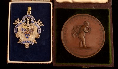 Lot 1809 - Royal Humane Society medals
