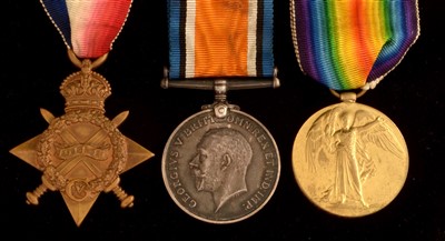 Lot 1642 - First World War General Service medals
