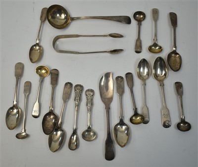 Lot 504 - Small items of silver flatware