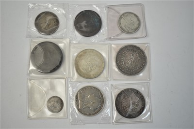 Lot 109 - George III and later coins