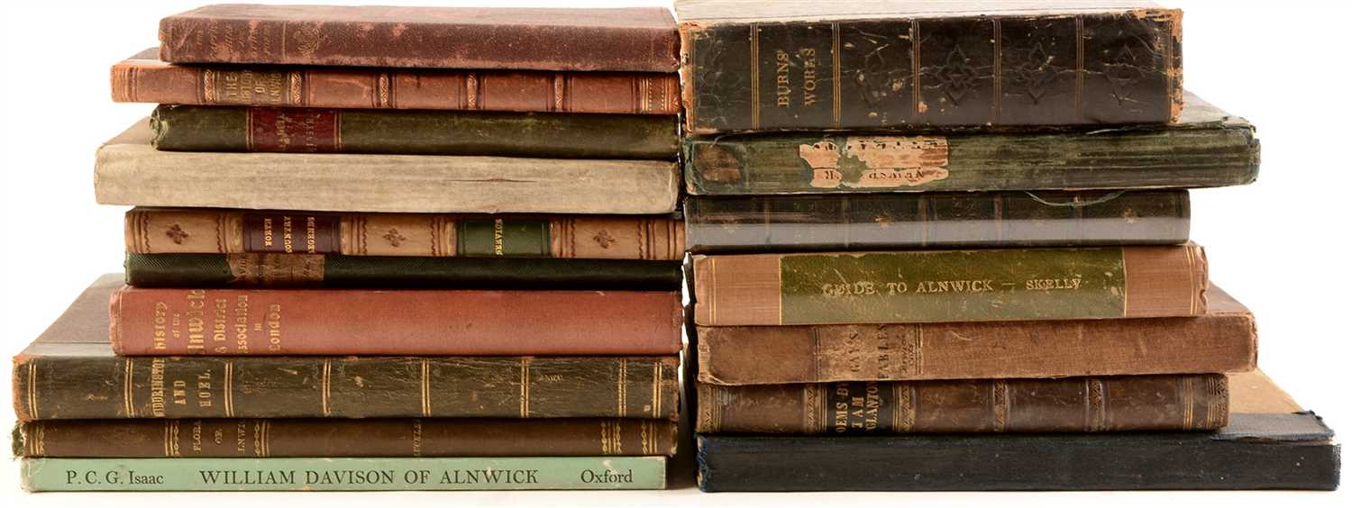Lot 380 - Alnwick interest books.