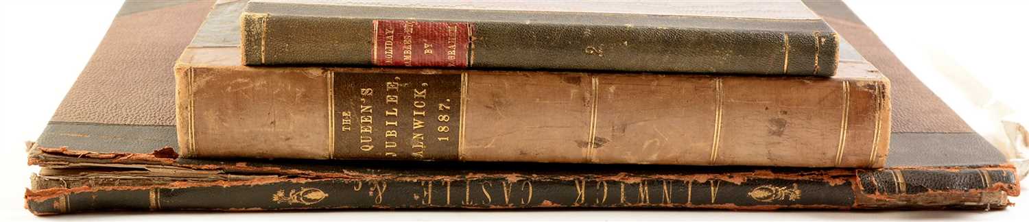 Lot 399 - Three vols. of Alnwick ephemera.