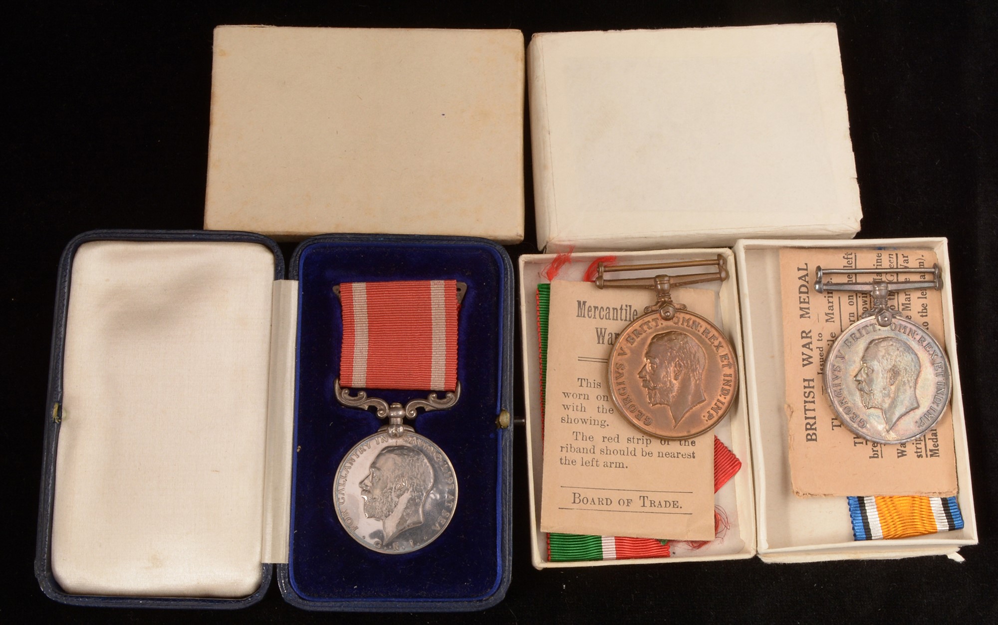 Lot 1529 - Sea Gallantry Medal group