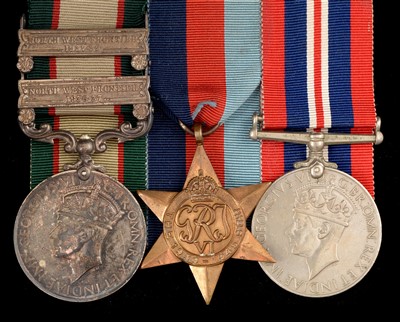 Lot 1706 - India 1936-39 General Service medal group