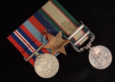 Lot 1706 - India 1936-39 General Service medal group