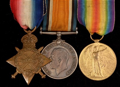 Lot 1645 - First World War General Service trio