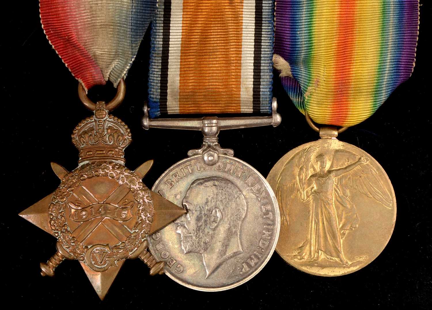 Lot 1646 - First World War General Service trio