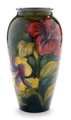 Lot 452 - Moorcroft Hibiscus Vase