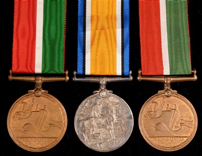 Lot 1649 - WWI Mercantile Marine medals