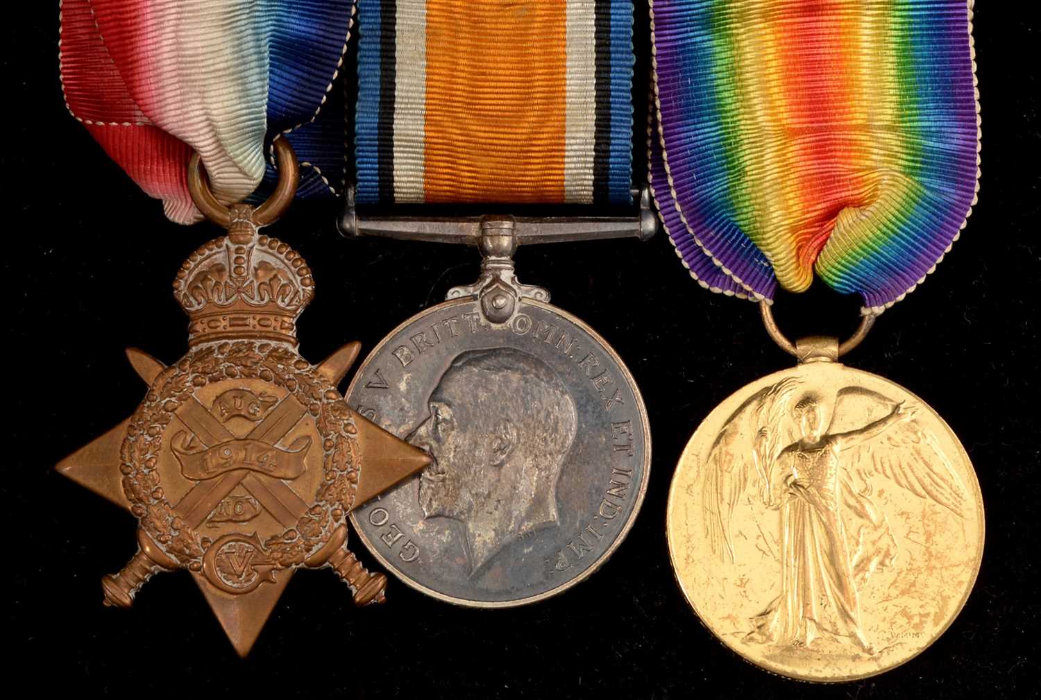 Lot 1651 - First World War General Service medals