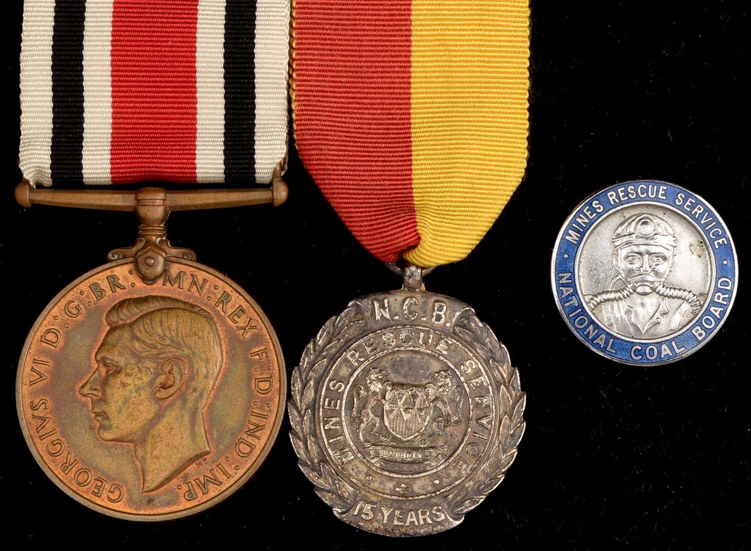 Lot 1831 - Miners Rescue Service and Constabulary medals