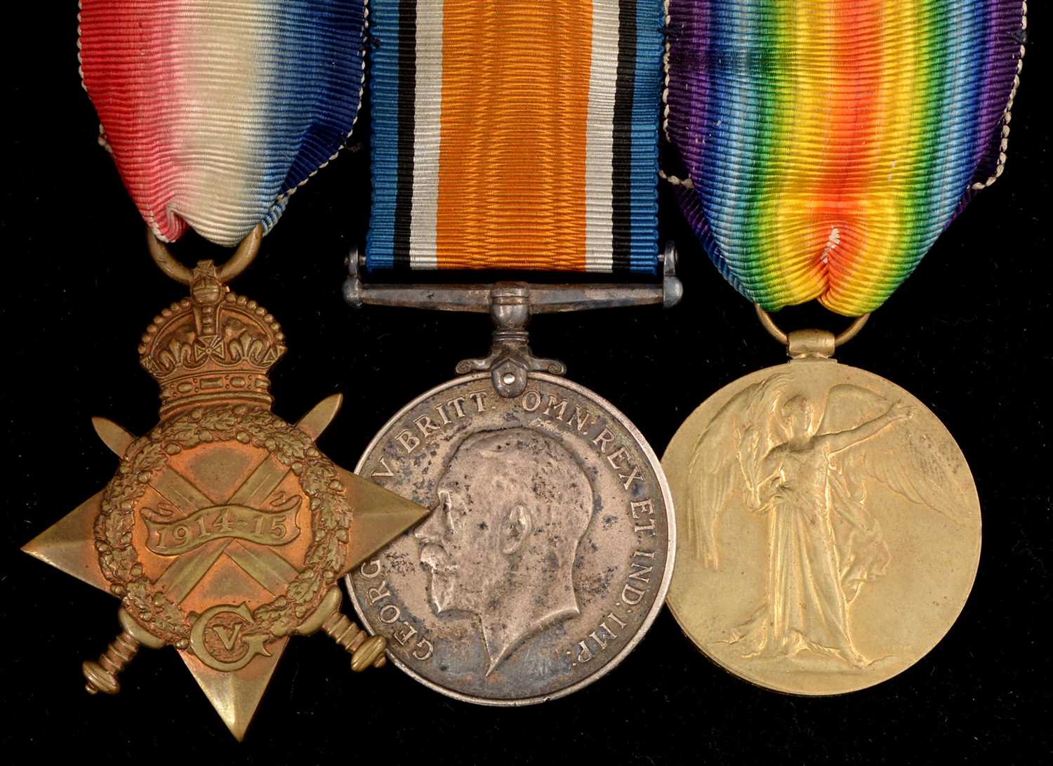 Lot 1652 - First World War General Service medals