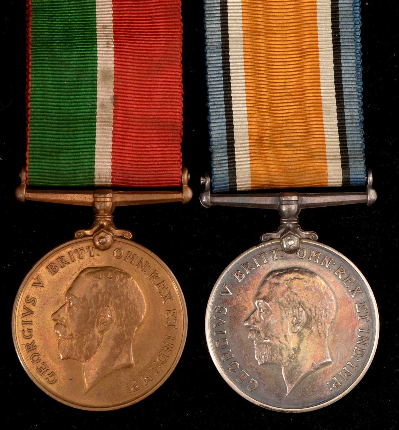 Lot 1655 - First World War General Service medals