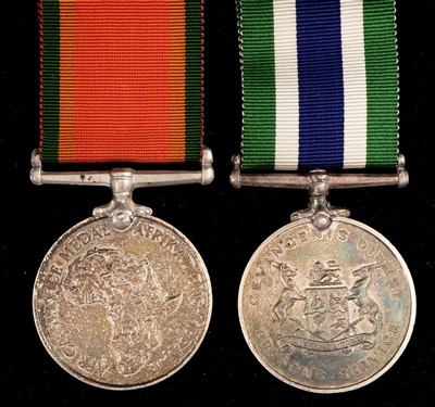 Lot 1695 - Africa medals