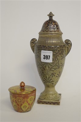 Lot 397 - Zsolnay vases