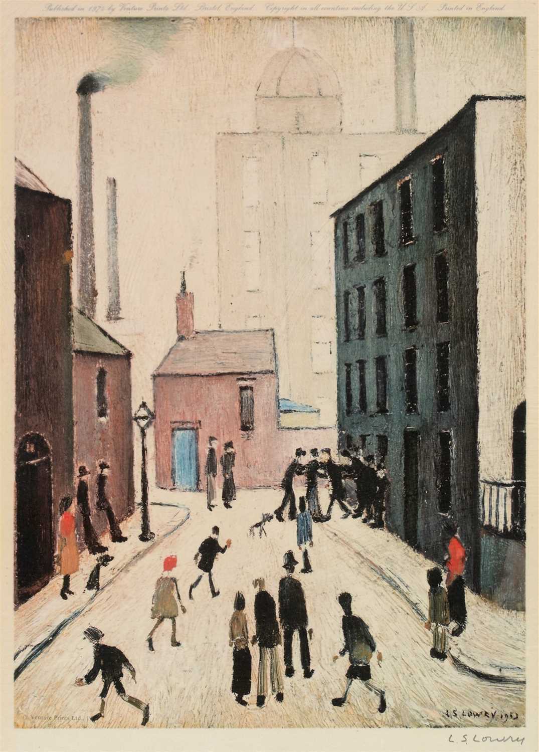 Lot 494 - After Laurence Stephen Lowry - print.