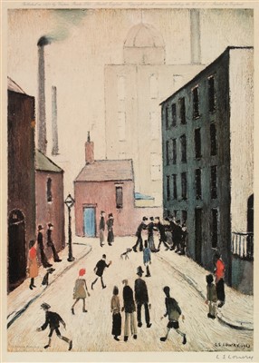 Lot 494 - After Laurence Stephen Lowry - print.