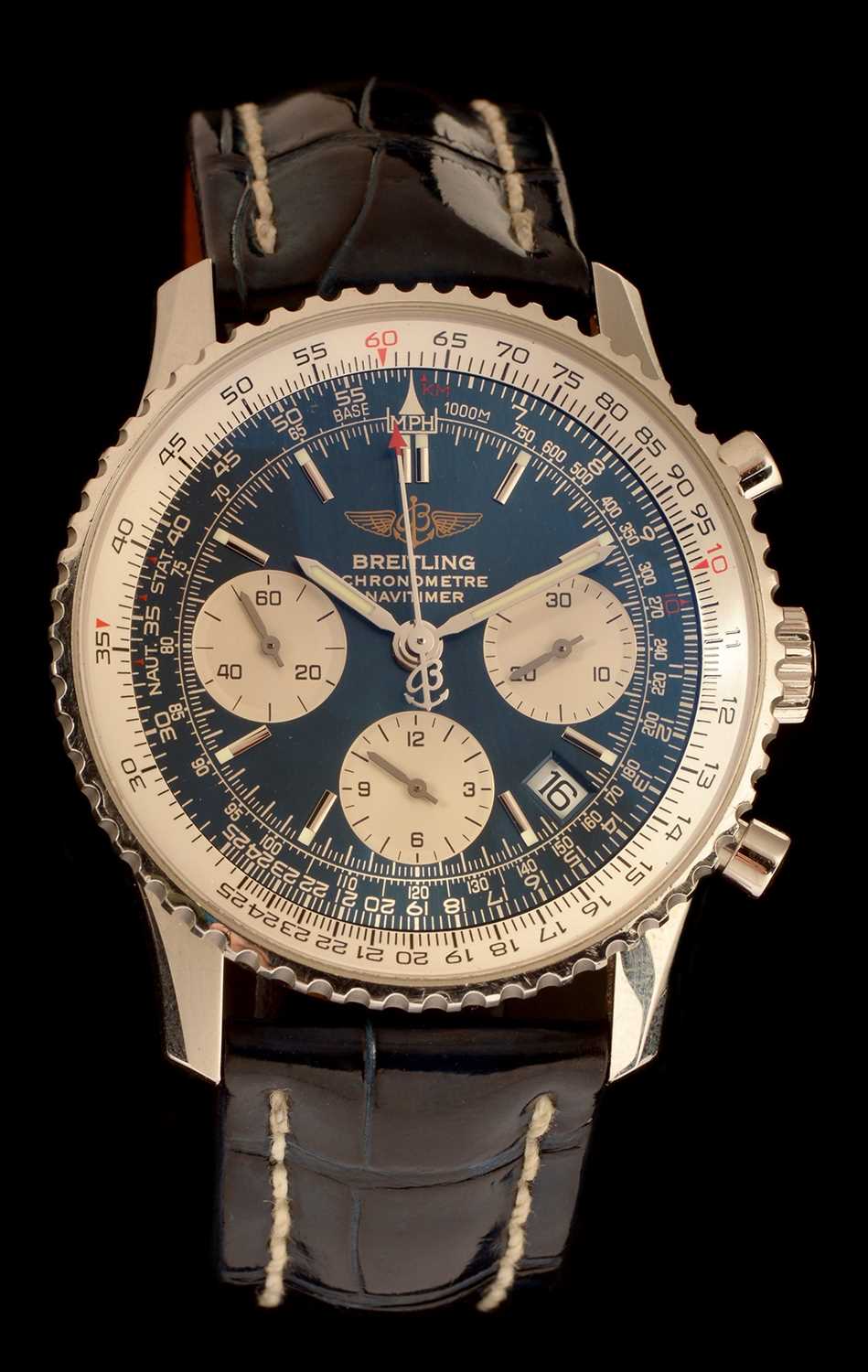 Lot 38 - Breitling Navitimer model A23322 wristwatch