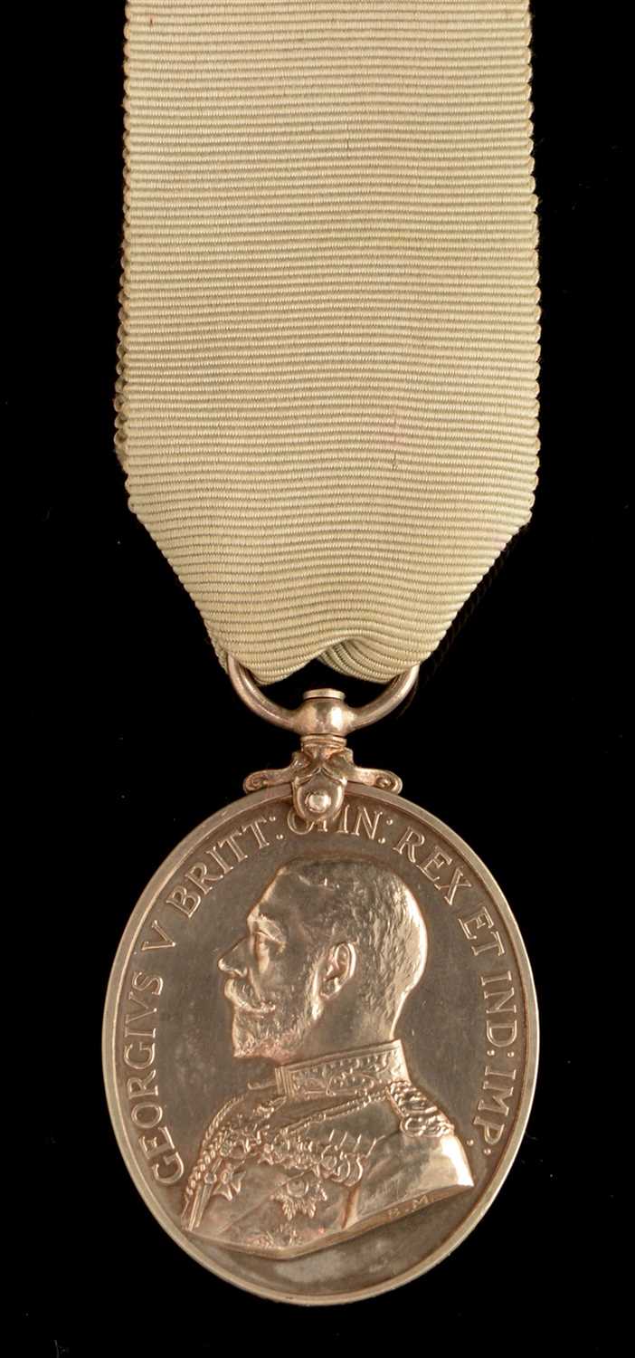 Lot 1757 - George V Militia Long Service and Good Conduct medal