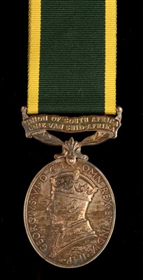 Lot 1758 - Efficiency medal (South Africa)