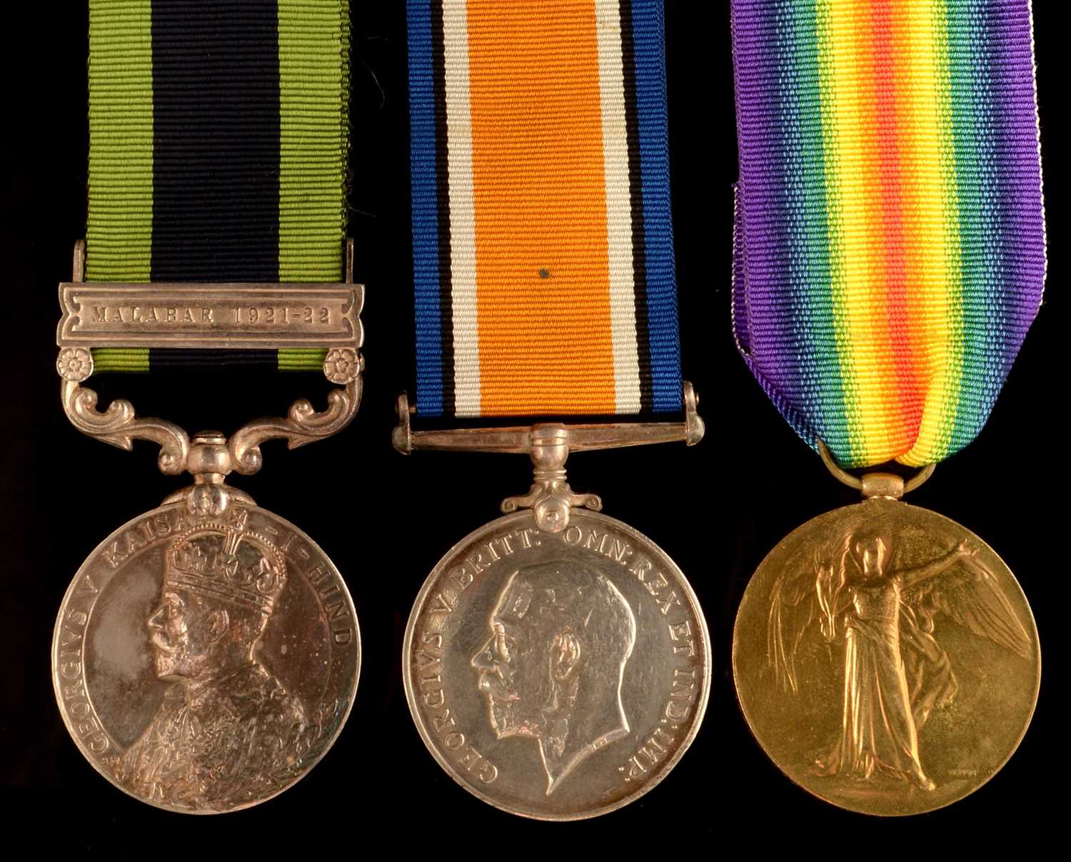 Lot 1663 - George V General Service medals