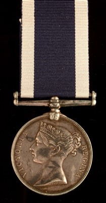 Lot 1676 - Royal Naval Long Service and Good Conduct medal