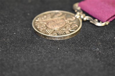 Lot 1761 - Queen Victoria Long Service and Crimea medals