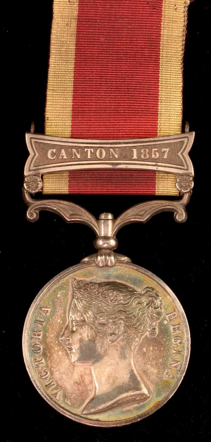 Lot 1596 - Second China War medal