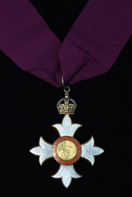 Lot 1832 - Order of the British Empire, Commander Civil neck badge