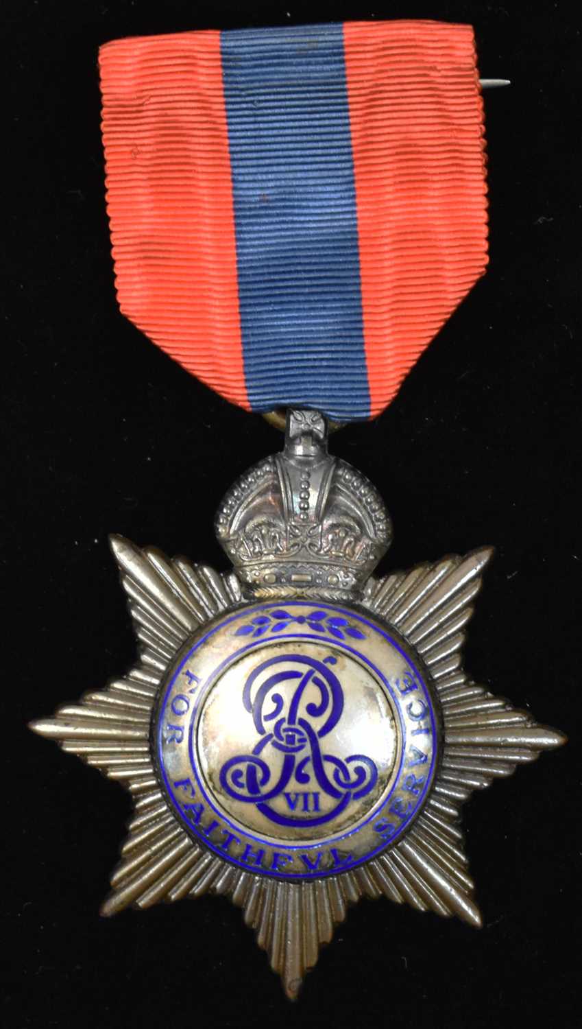 Lot 1533 - Edward VII Imperial Service Order