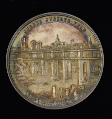 Lot 1835 - Newcastle Upon Tyne Royal Mining, Engineering & Industrial Exhibition medallion