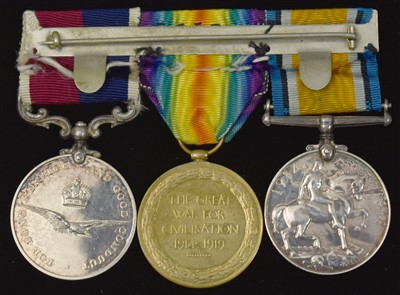 Lot 1776 - Royal Air Force Long Service and Good Conduct medal and others
