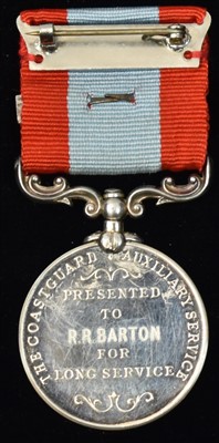 Lot 1777 - Coastguard Auxiliary Long Service medal