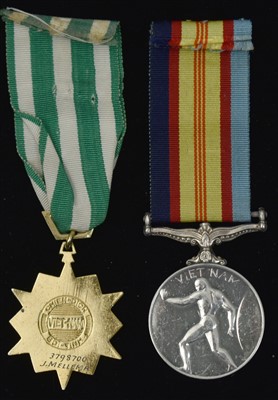 Lot 1714 - Australian Army Vietnam medal pair