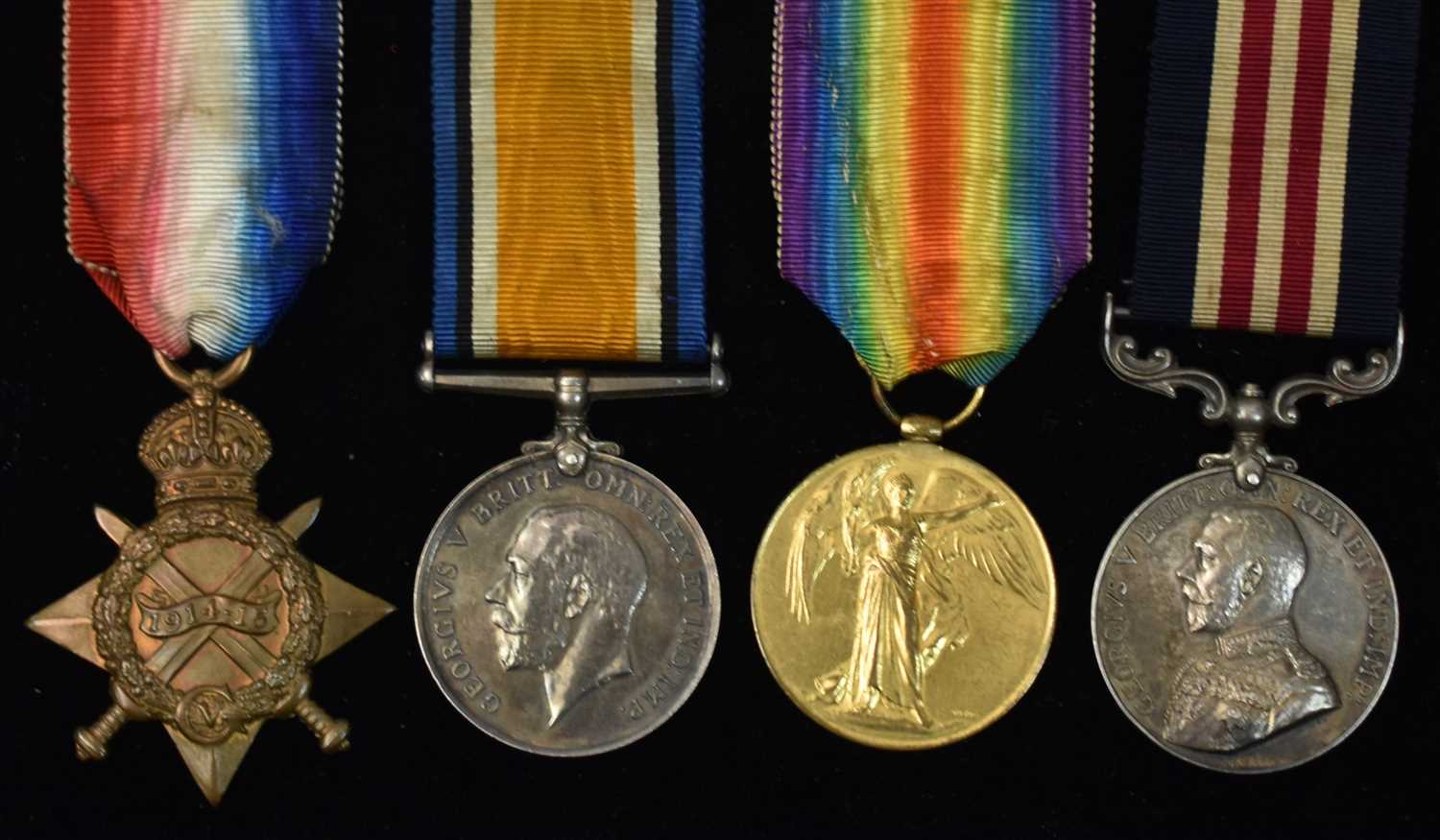 Lot 1538 - First World War Military Medal group