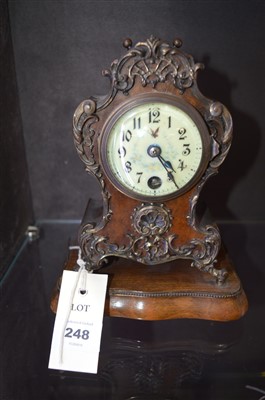 Lot 248 - Mantel clock
