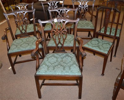 Lot 1162 - George III and Edwardian chairs