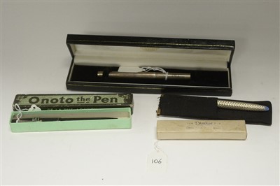 Lot 106 - Four fountain pens