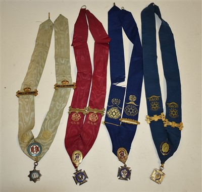 Lot 113 - Four Order of the Buffaloes medals