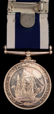 Lot 1781 - Royal Naval Long Service and Good Conduct medal