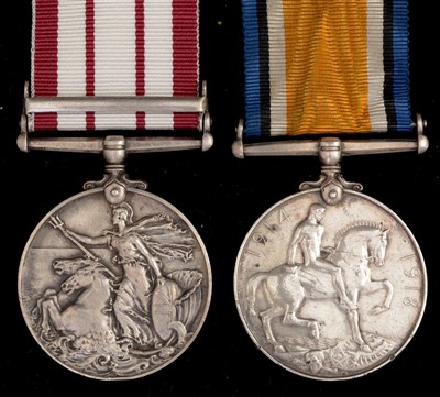 Lot 1669 - Naval and First World War General Service medals